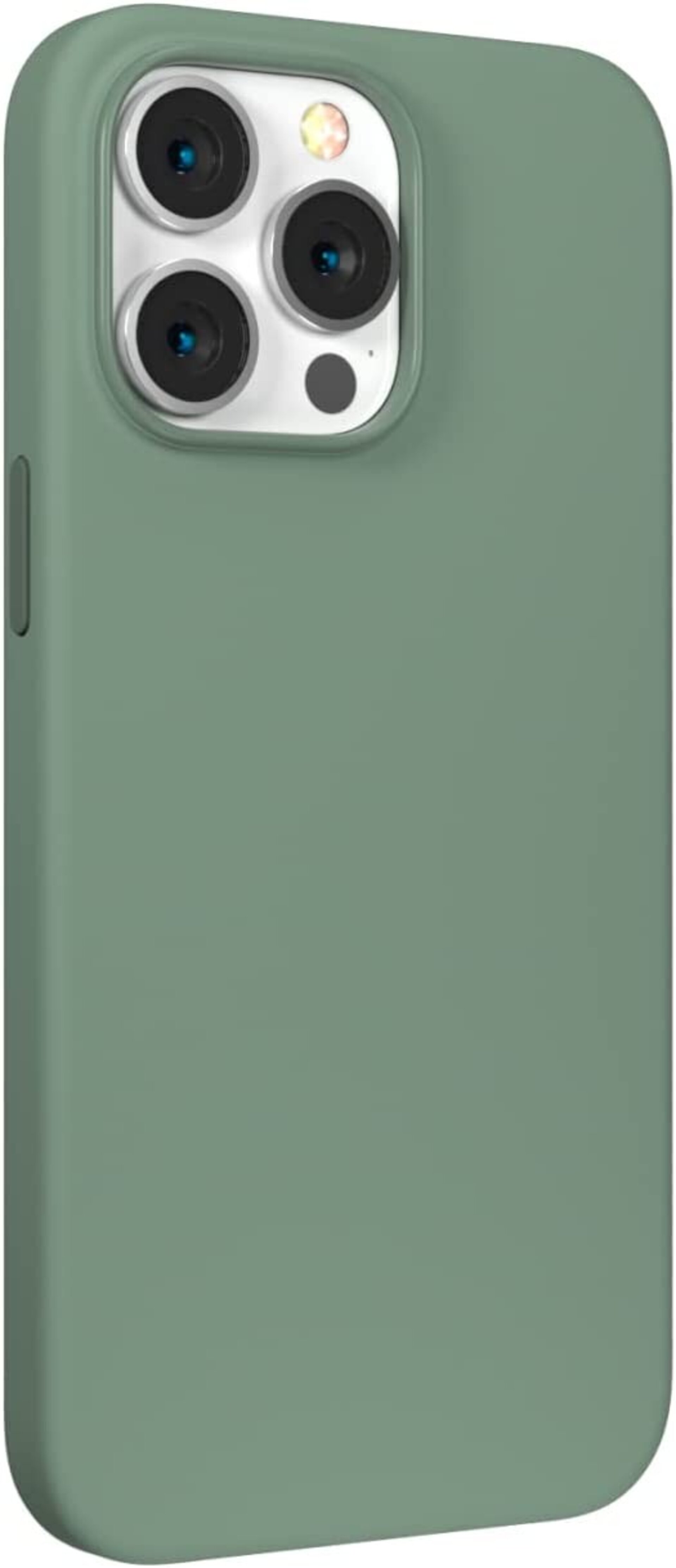 Funda de silicona verde  antischock 2M para iPhone 13/14/15 Plus - 2