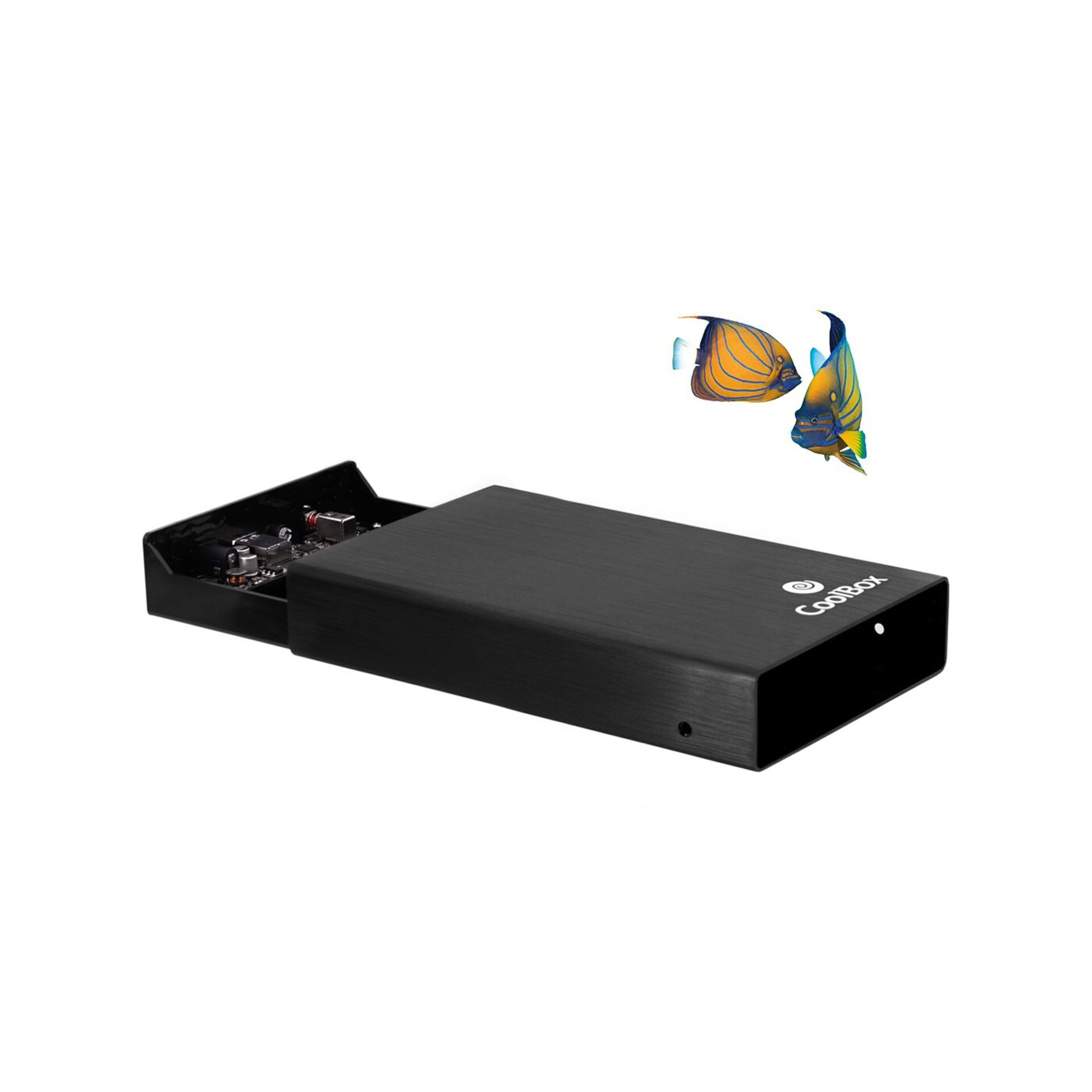 Caja Externa 3'5" USB 3.0 Coolbox 3530 SATA Aluminio - 2