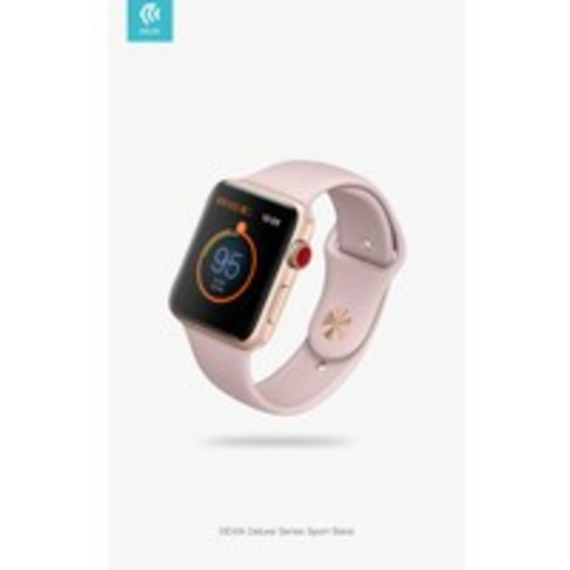 Correa de caucho Serie Sport Rosa Arena para  Apple Watch (38/40/41 mm) - 2