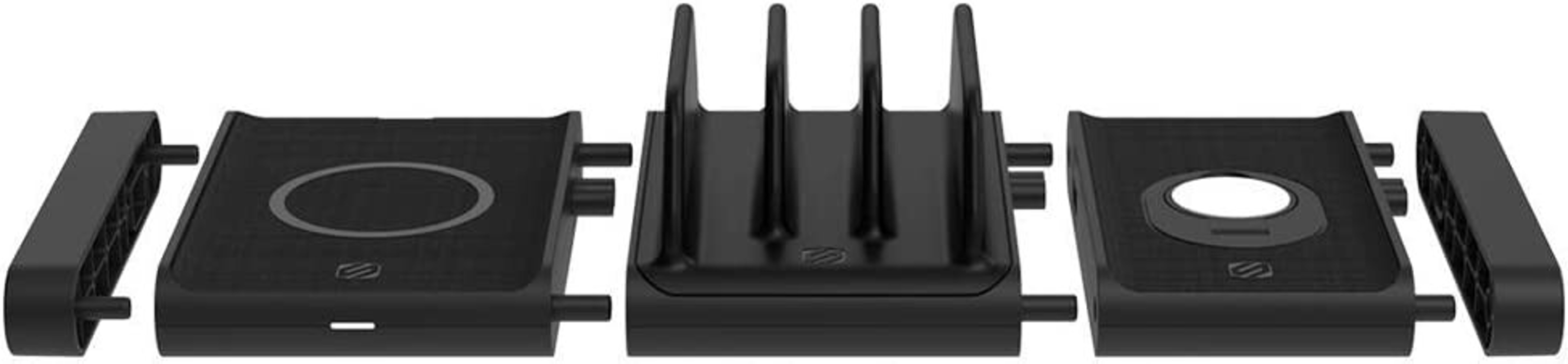 BaseLynx  base de carga Multi puerto vertical negra - 2