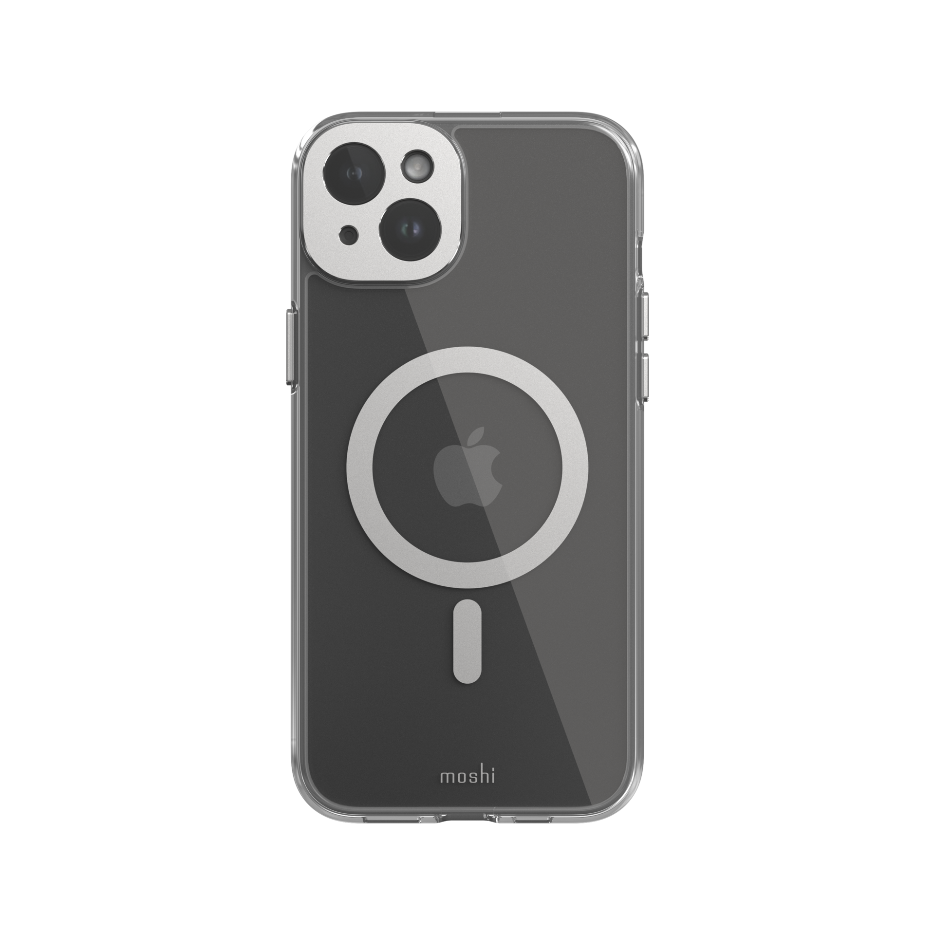 Funda Luna Silver/Dark Gray  iGlaze para iPhone 15 Plus magsafe - 3