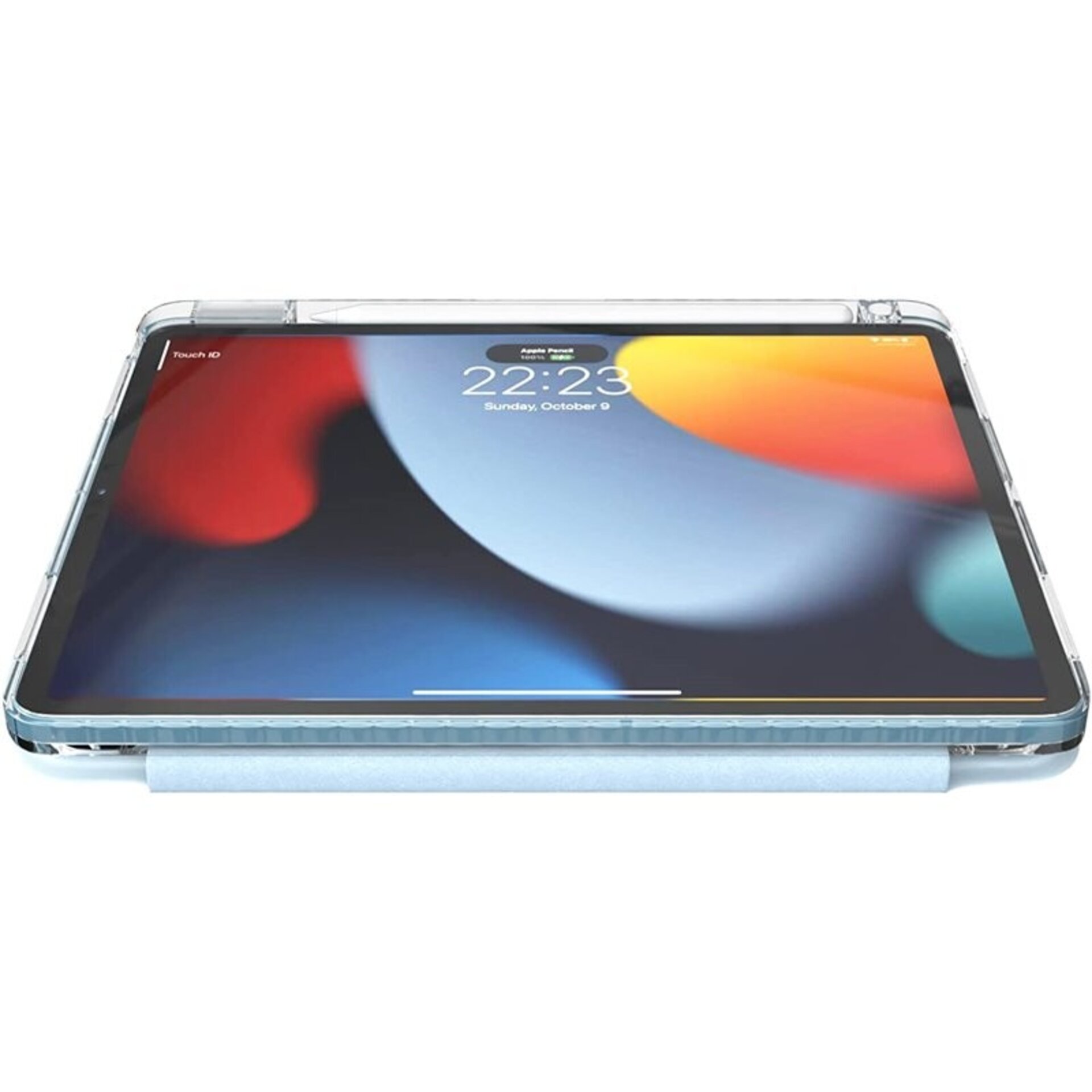 Funda Azul Cielo Polipiel con hueco para Stylus iPad 10ª Gen 10,9" - 3