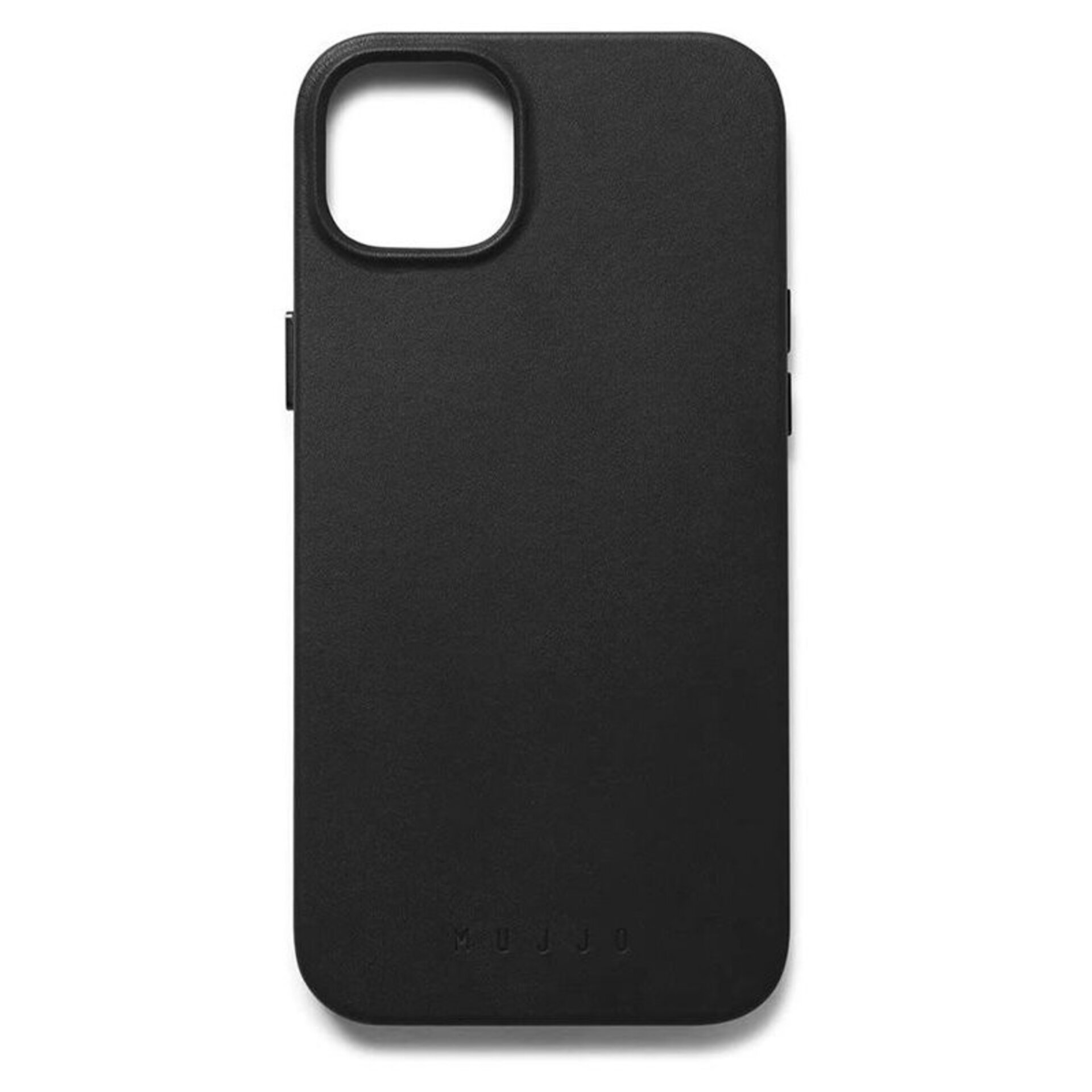 Funda de Piel con Magsafe para  Iphone 13/14/15 Plus Negra  Mujjo - 5