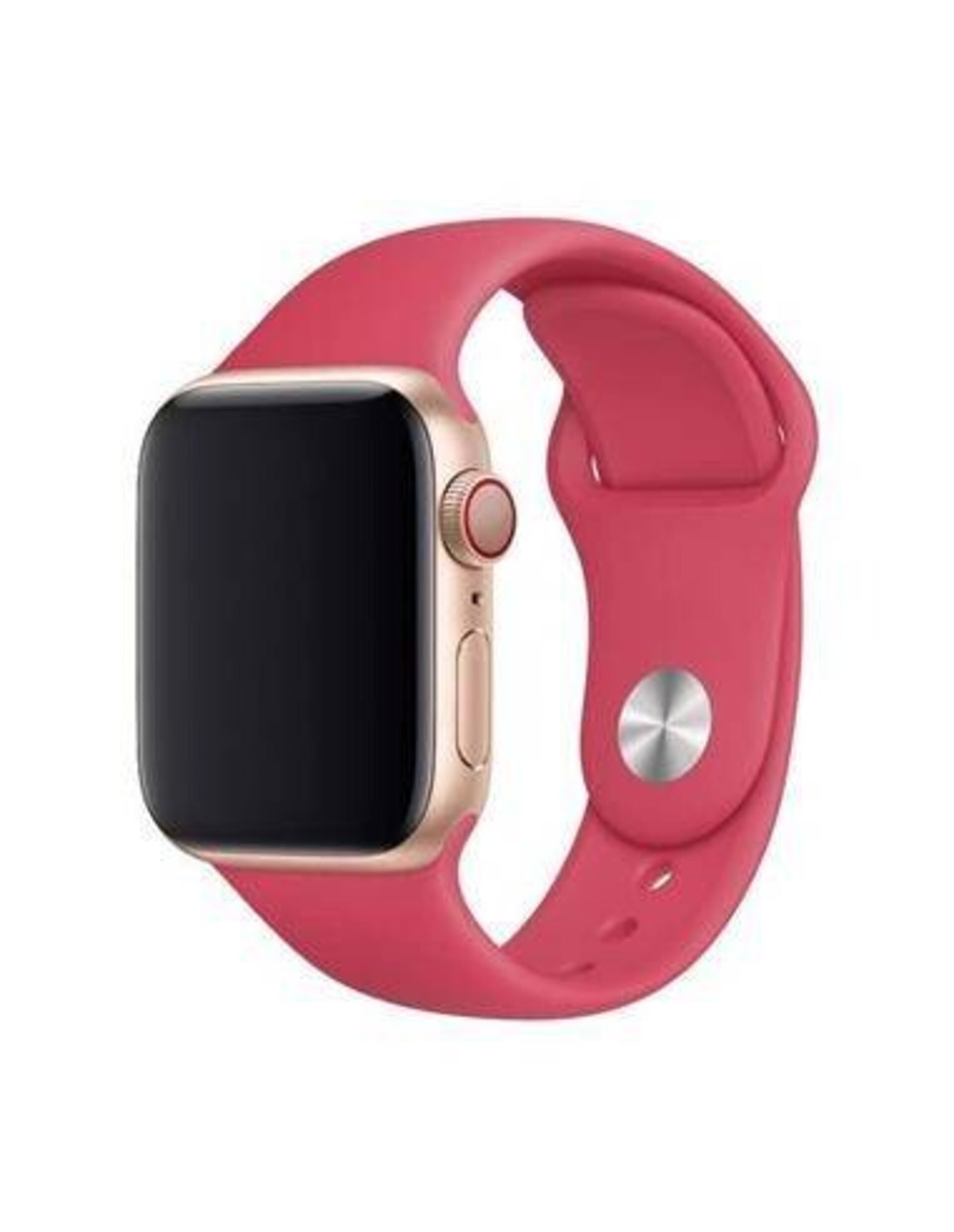 Correa de cautcho Serie Sport Roja para  Apple Watch (44/45/49 mm) - 1