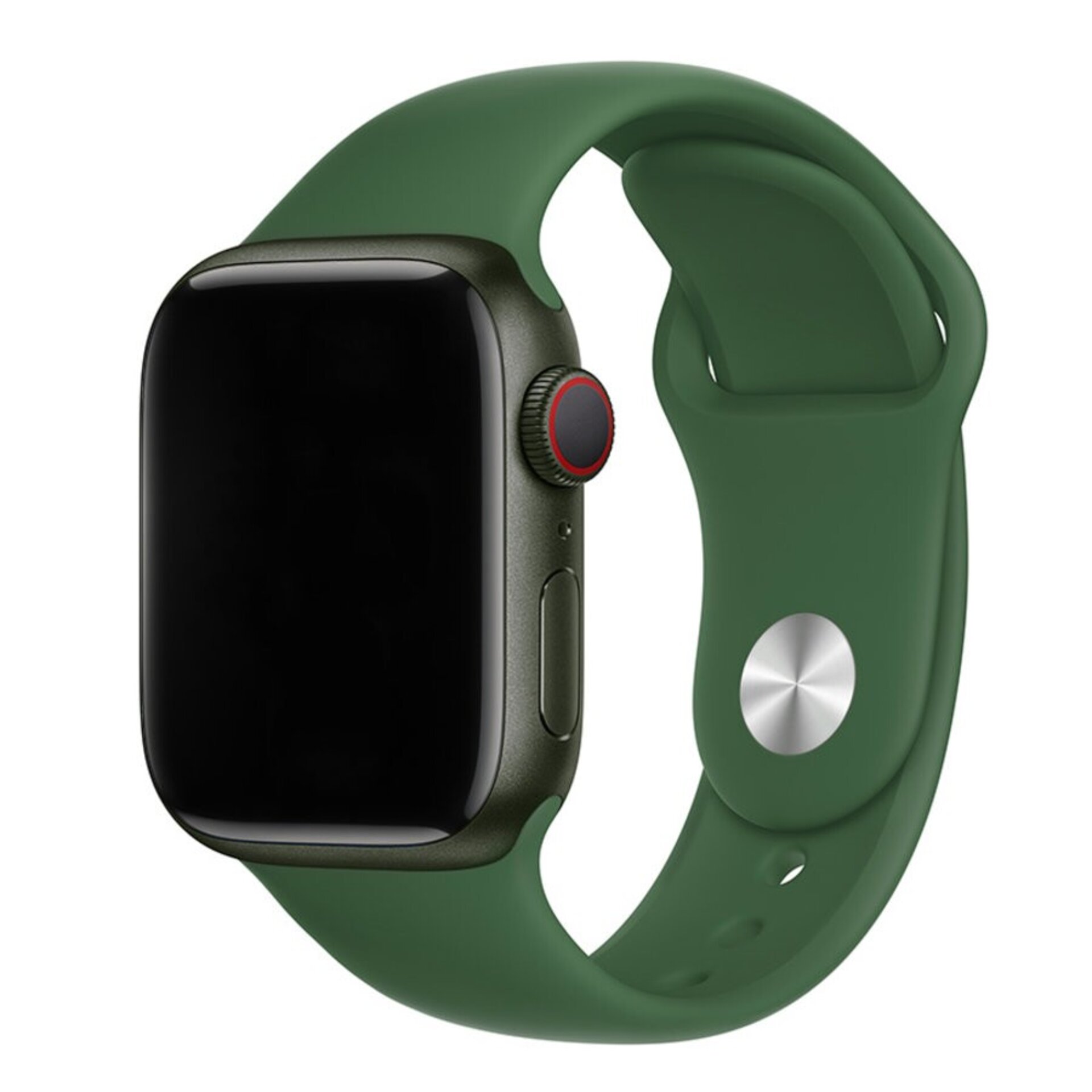 Correa de caucho Serie Sport verde Trebol para  Apple Watch (38/40/41mm) - 1