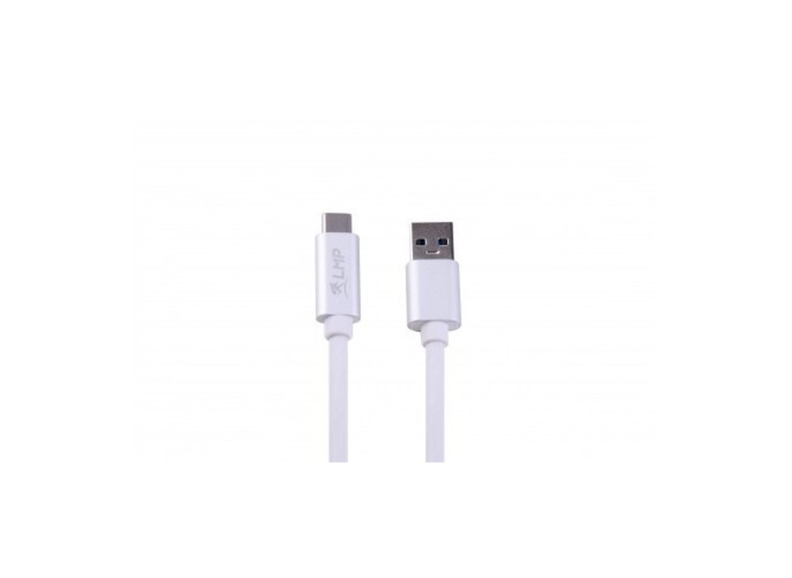 Cable USB-C a USB-A de 1M, 10G/3A Plata - 2