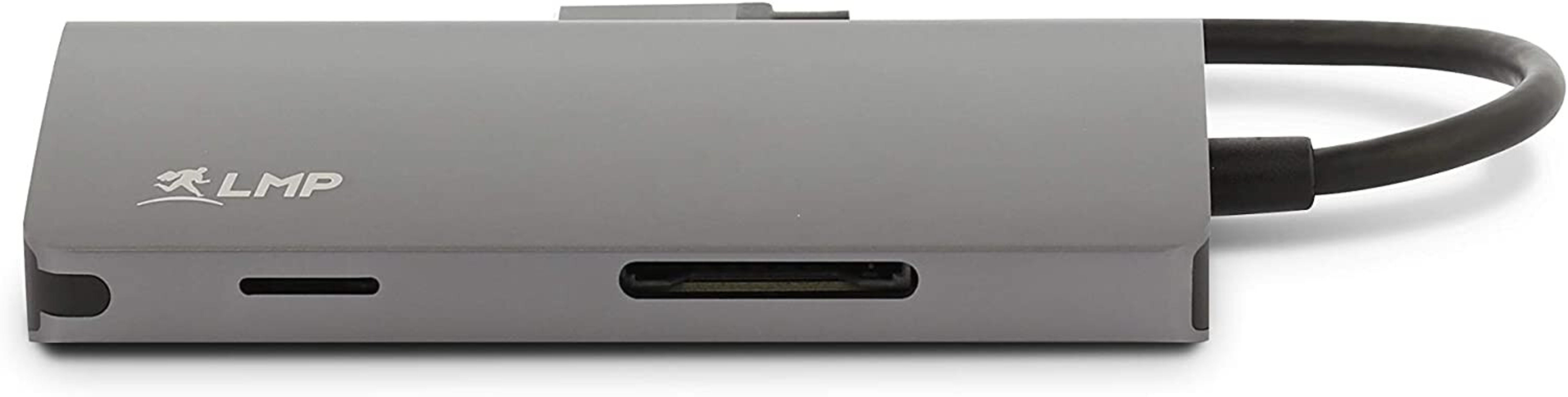 USB-C mini Dock Space Grey ; HDMI/ 3XUSB 3 .0/ ethernet/ SD/MicroSD /USB-C - 3