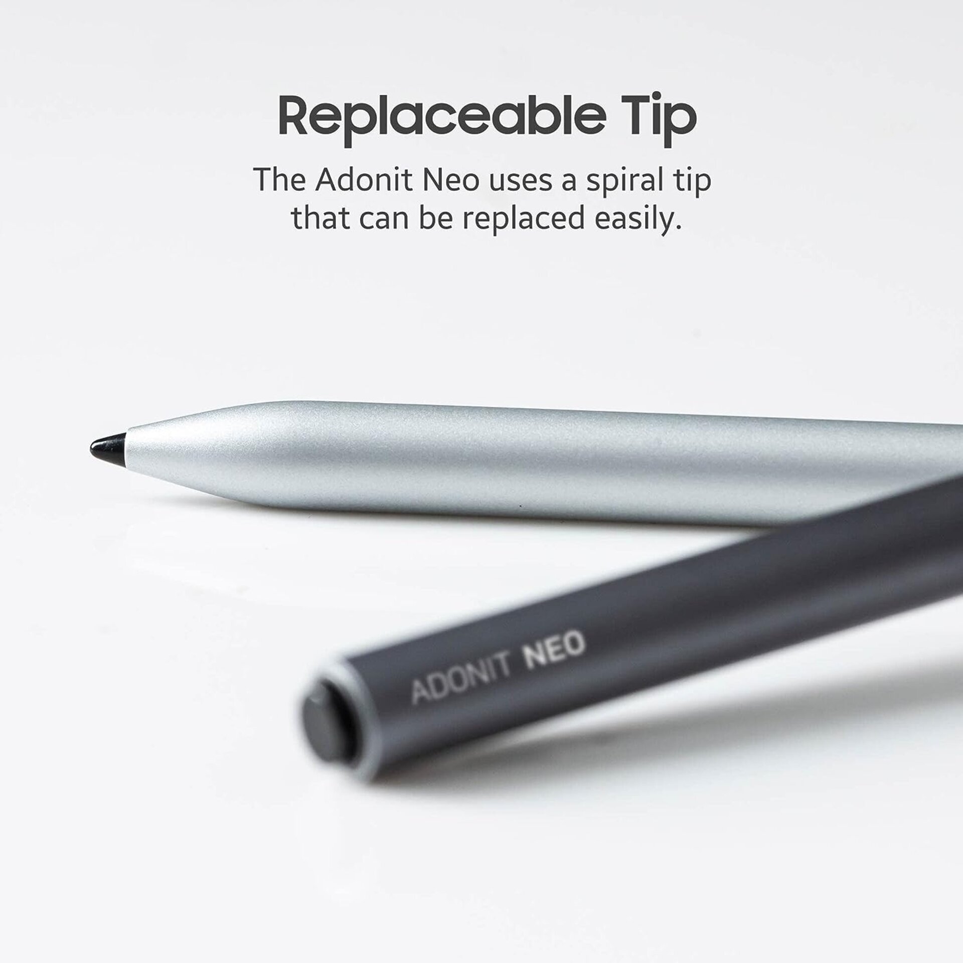 Stylus Neo Plata con punta fina para min ipad 6, IPad Air 4, ipad mini 5, iPad - 3