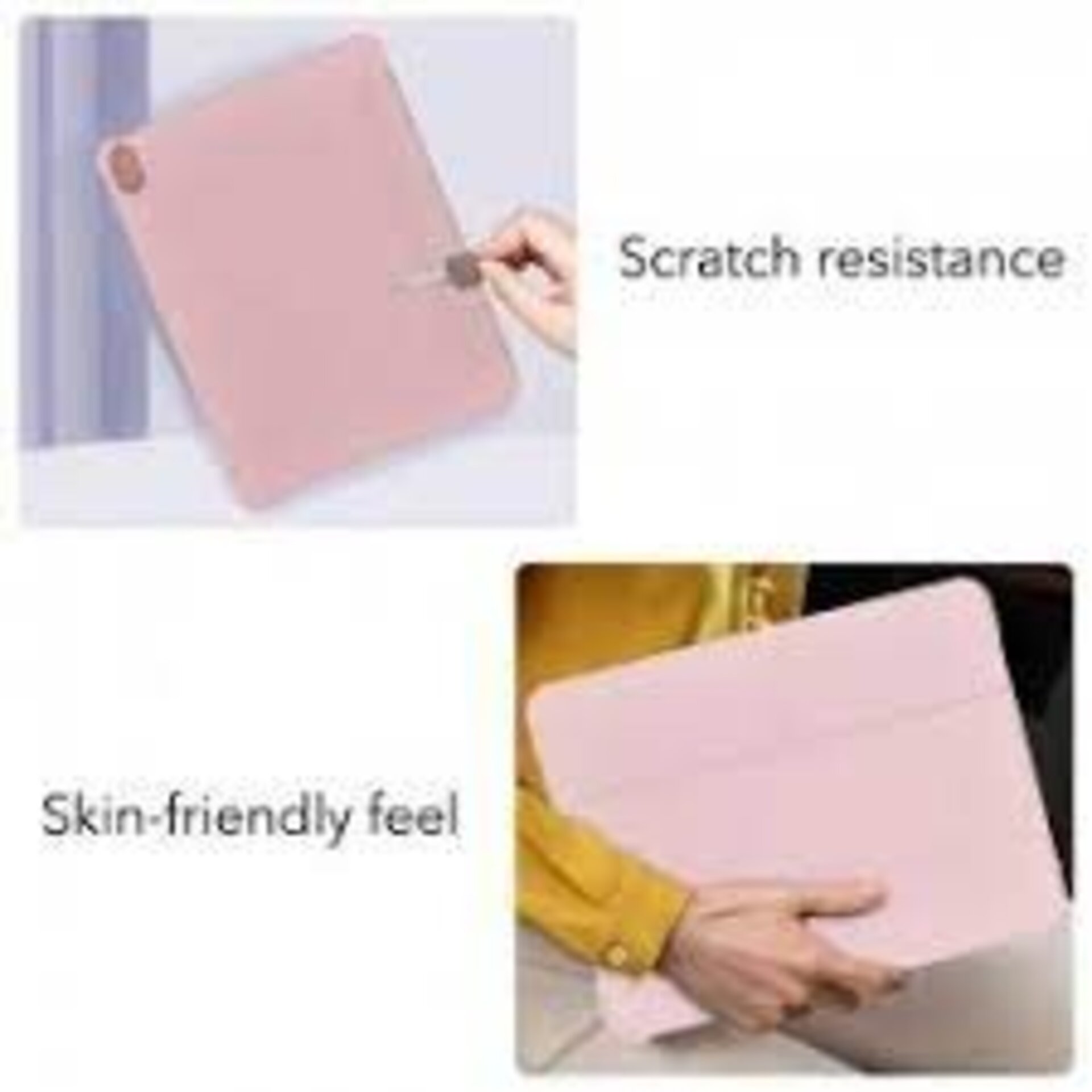 Funda Rosa Polipiel con hueco para Stylus iPad Air 4/5 10,9" - 2