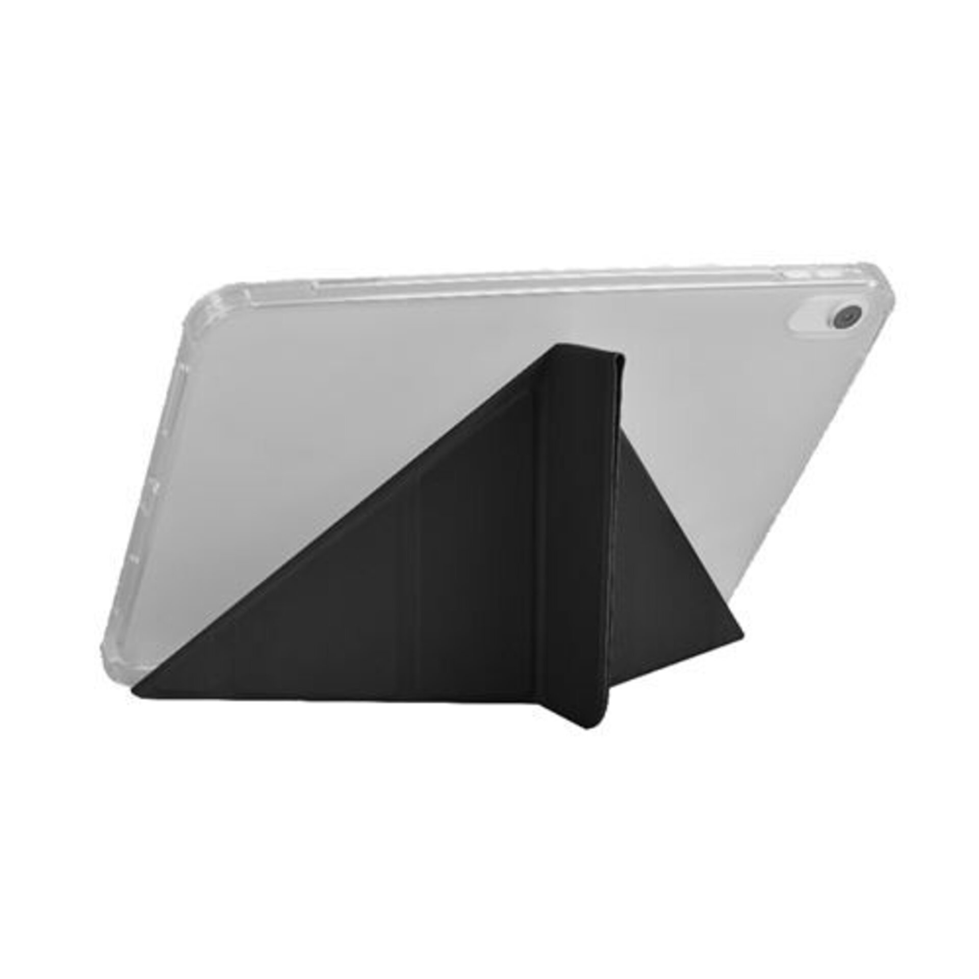 Funda Negra con trasera transparente iPad Gen 10 10,9" tapa origami - 2