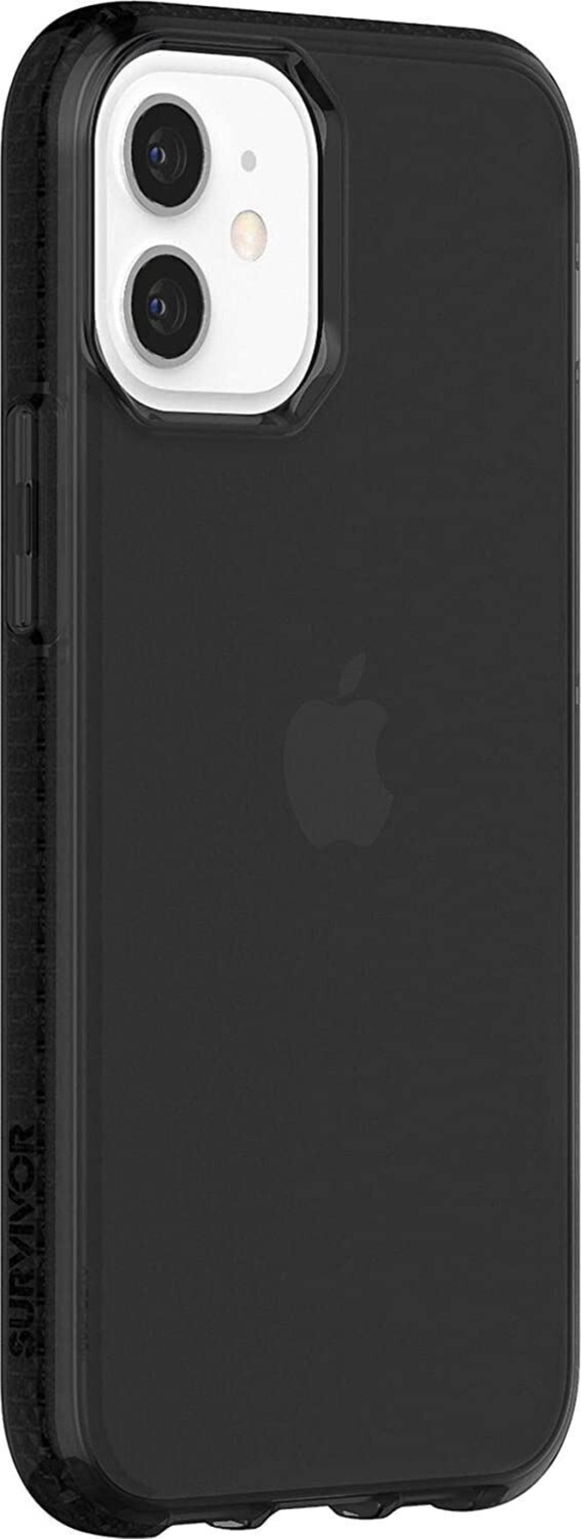 Funda Survivor Clear para iPhone 12 Mini Negra - 3