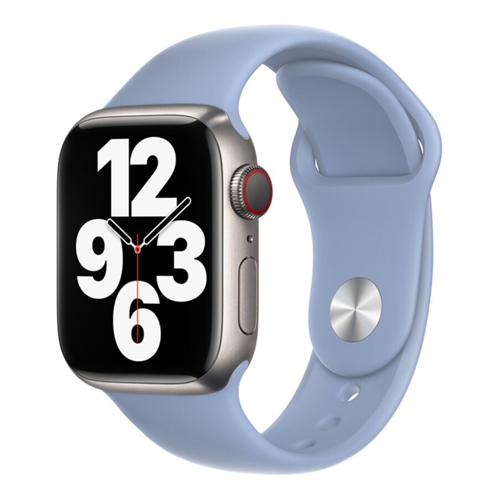 Correa de caucho Serie Sport Azul niebla para  Apple Watch (38/40/41mm) - 1