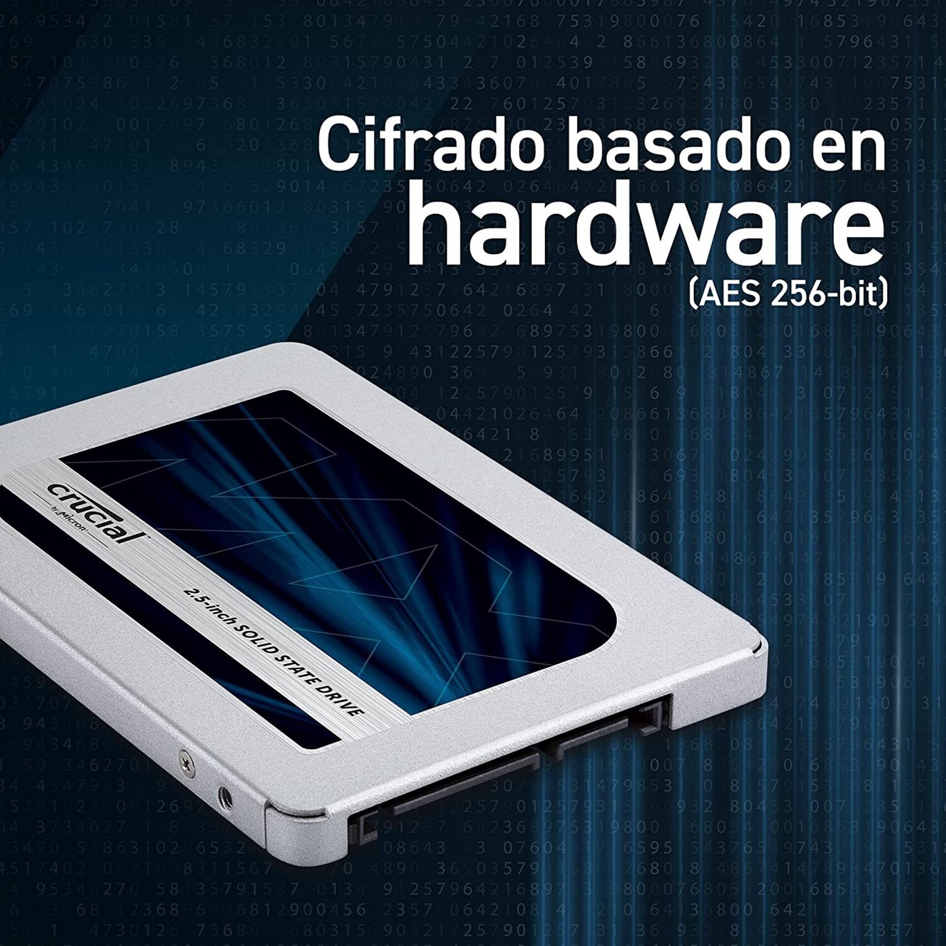 Disco SSD Crucial MX500 de 2000 GB - 2