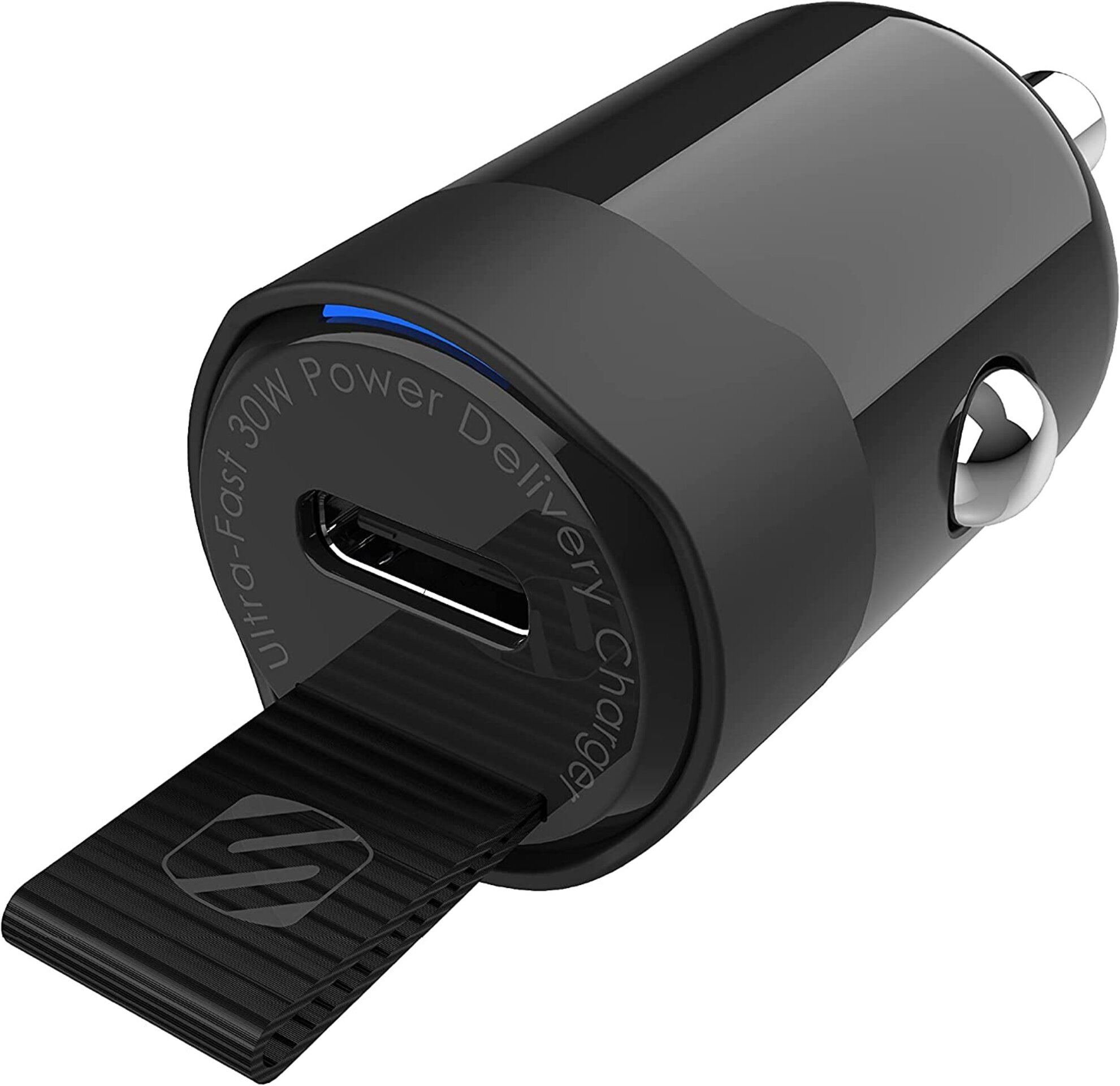 Mini cargador de coche con suministro de energia USB-C 30W - 1