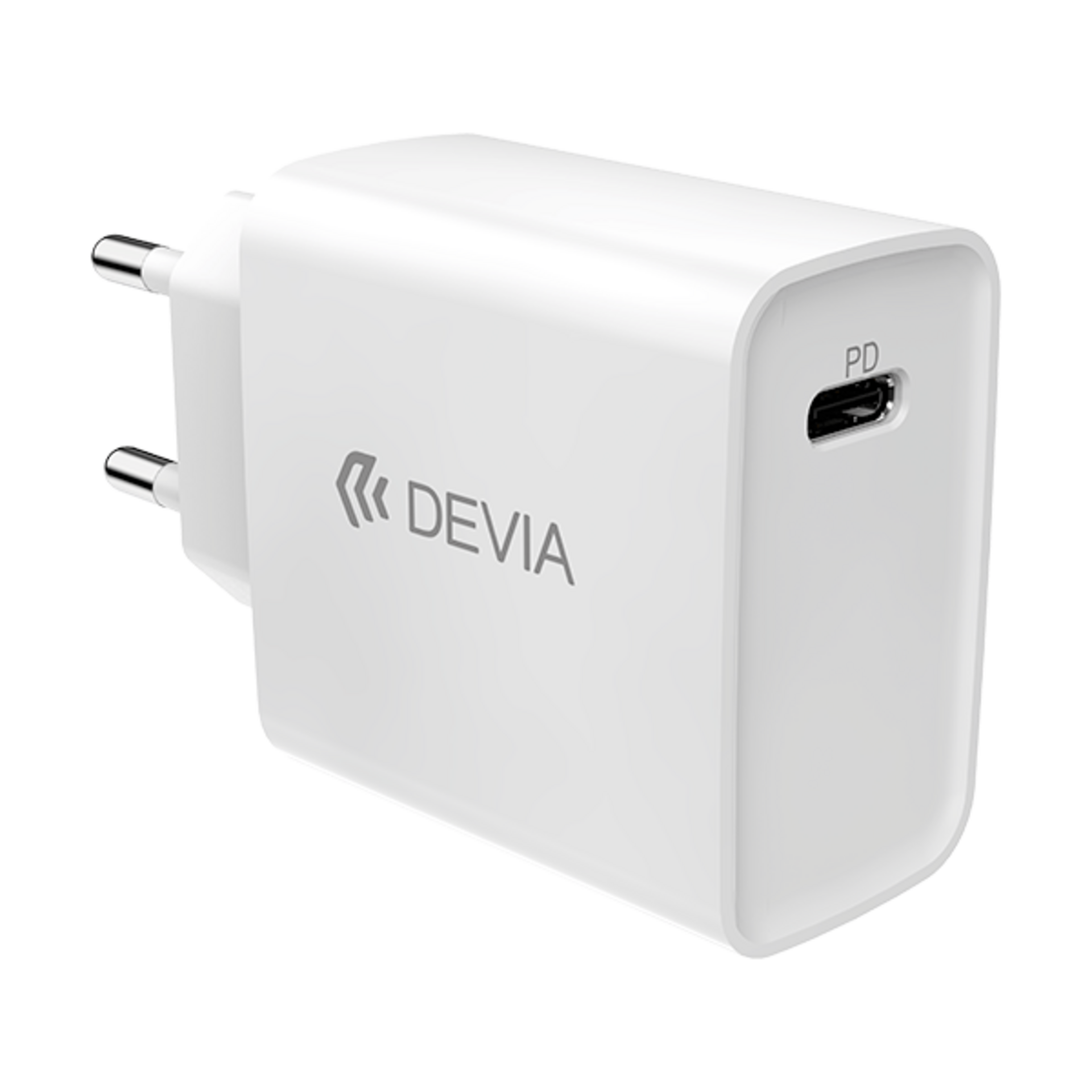 Cargador de pared USB-C Blanco 20W - 1