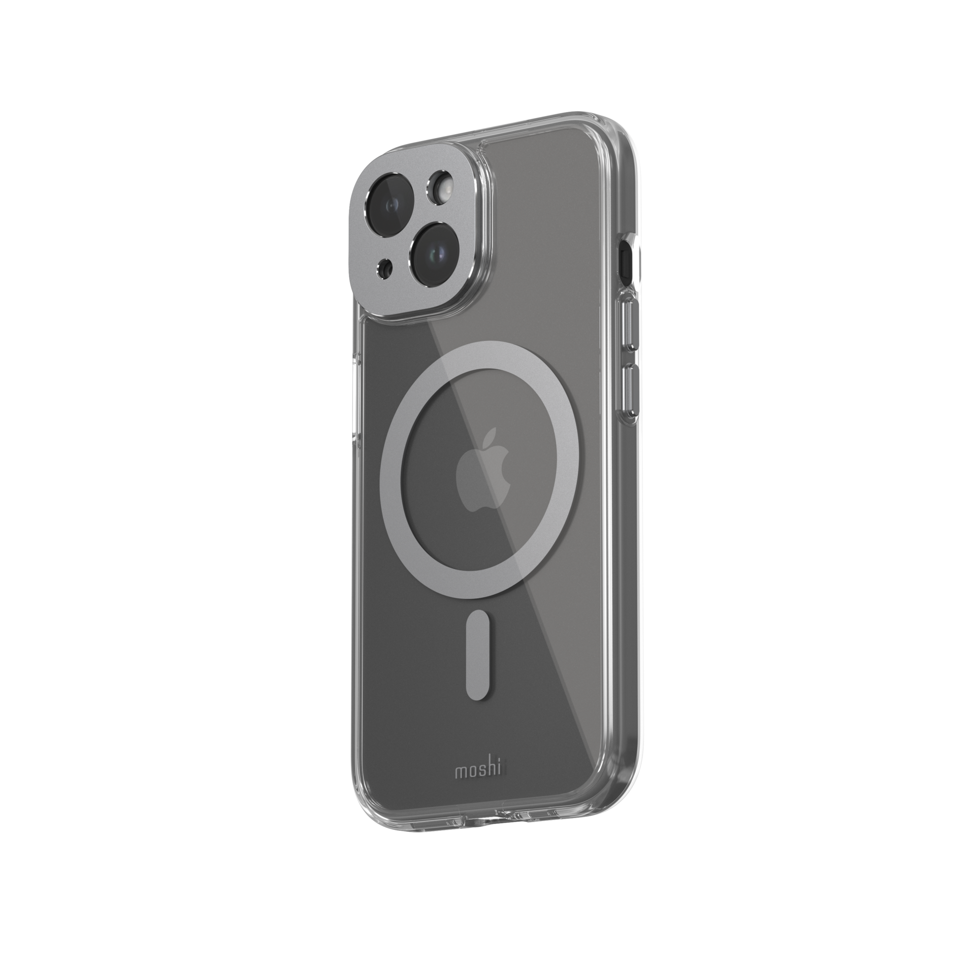 Funda Luna Silver/Dark Gray  iGlaze para iPhone 13/14/15 con magsafe - 2