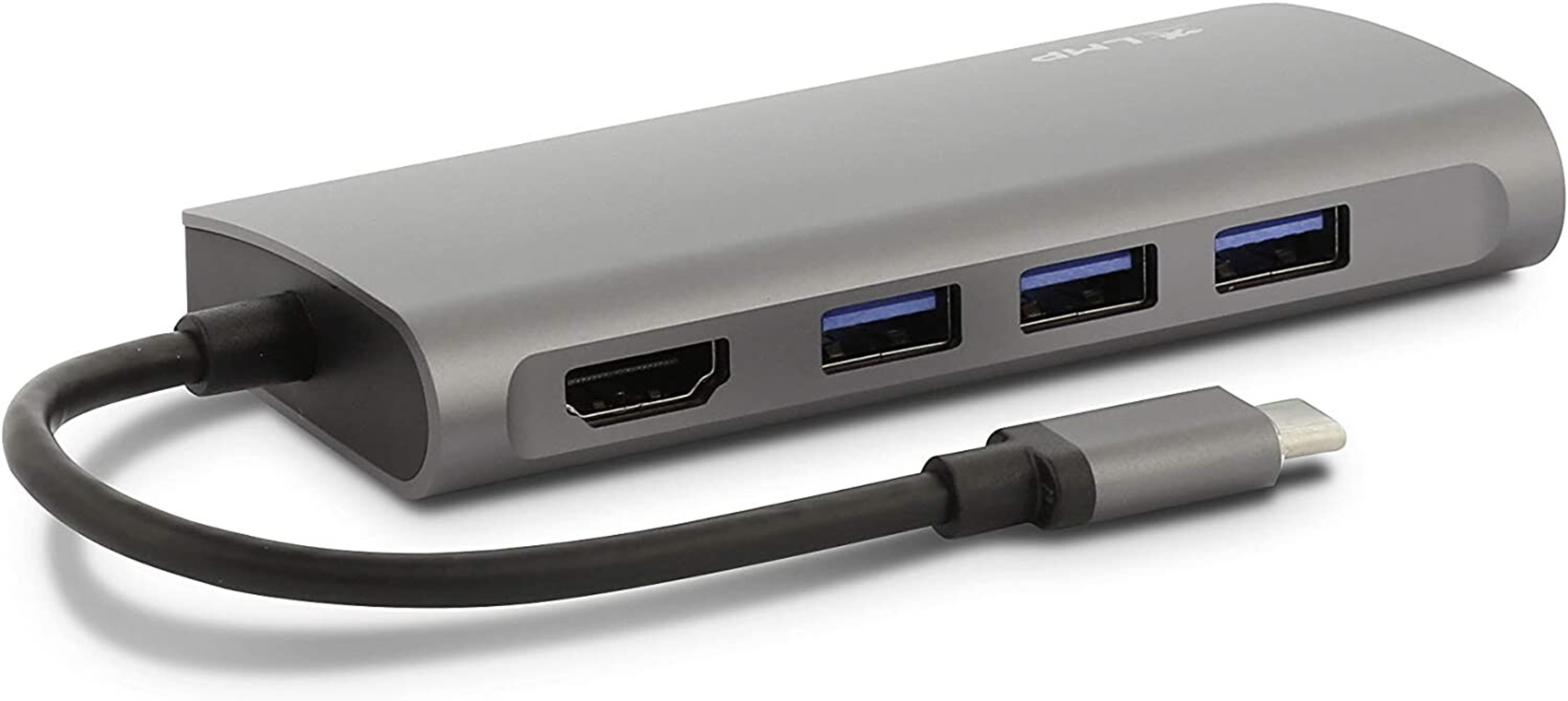 USB-C mini Dock Space Grey ; HDMI/ 3XUSB 3 .0/ ethernet/ SD/MicroSD /USB-C - 2