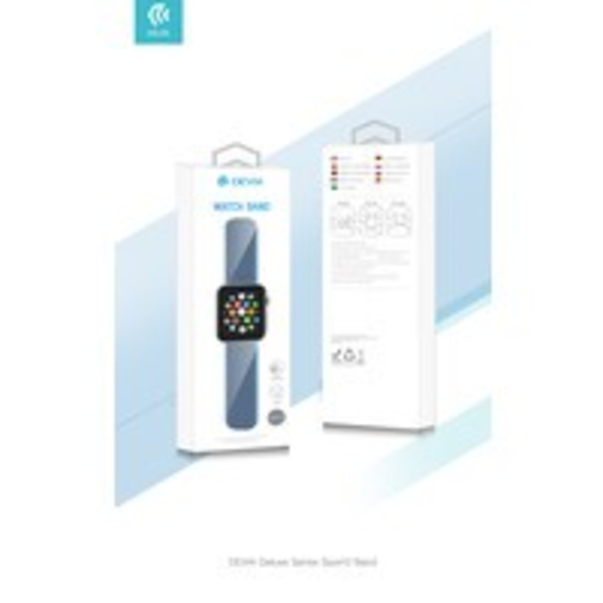 Correa de Velcro  Sport3 Azul Cabo para  Apple Watch (38/40/41 mm) - 2