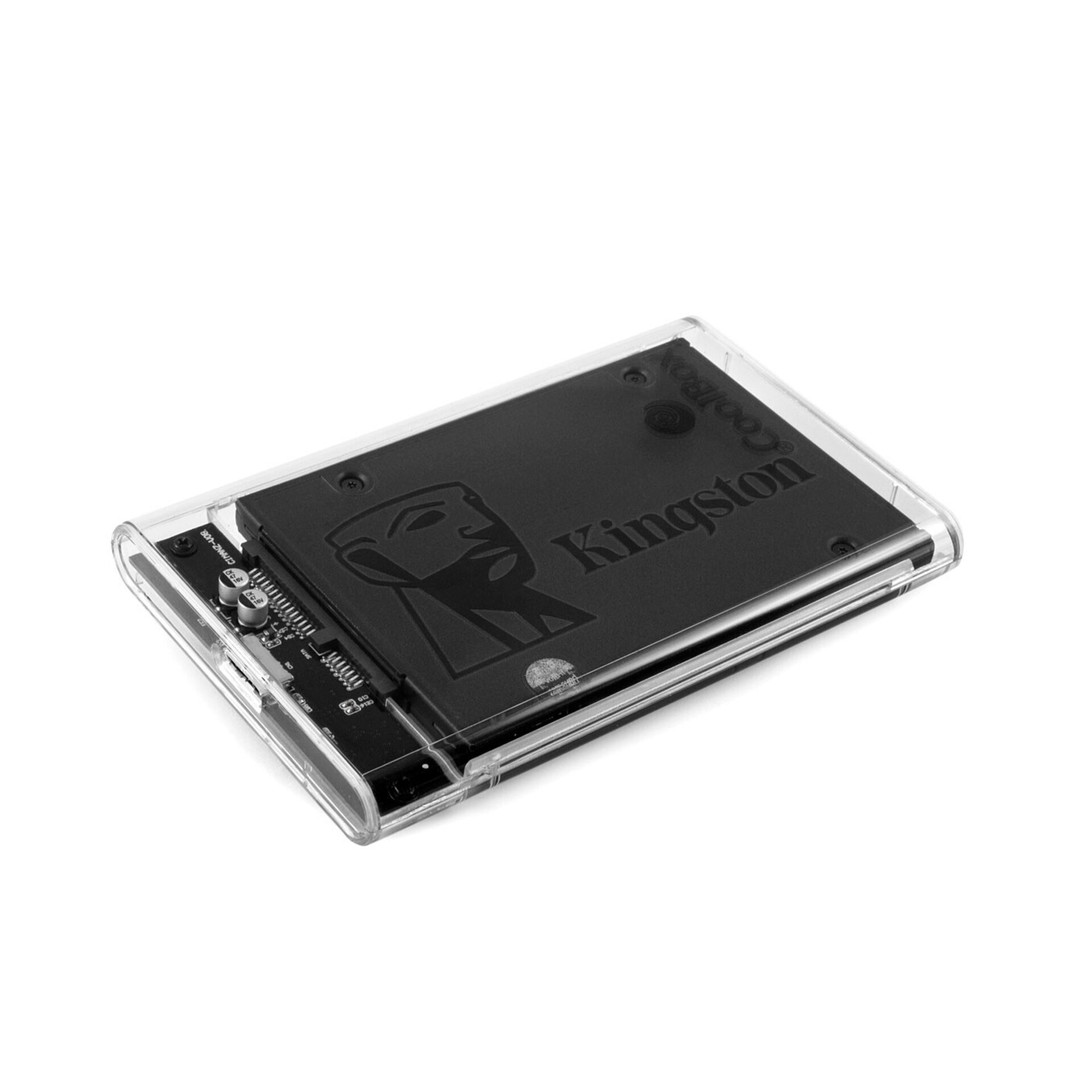 CAJA EXTERNA COOLBOX 2,5 SATA USB 3,0 2533 Trasparente - 3