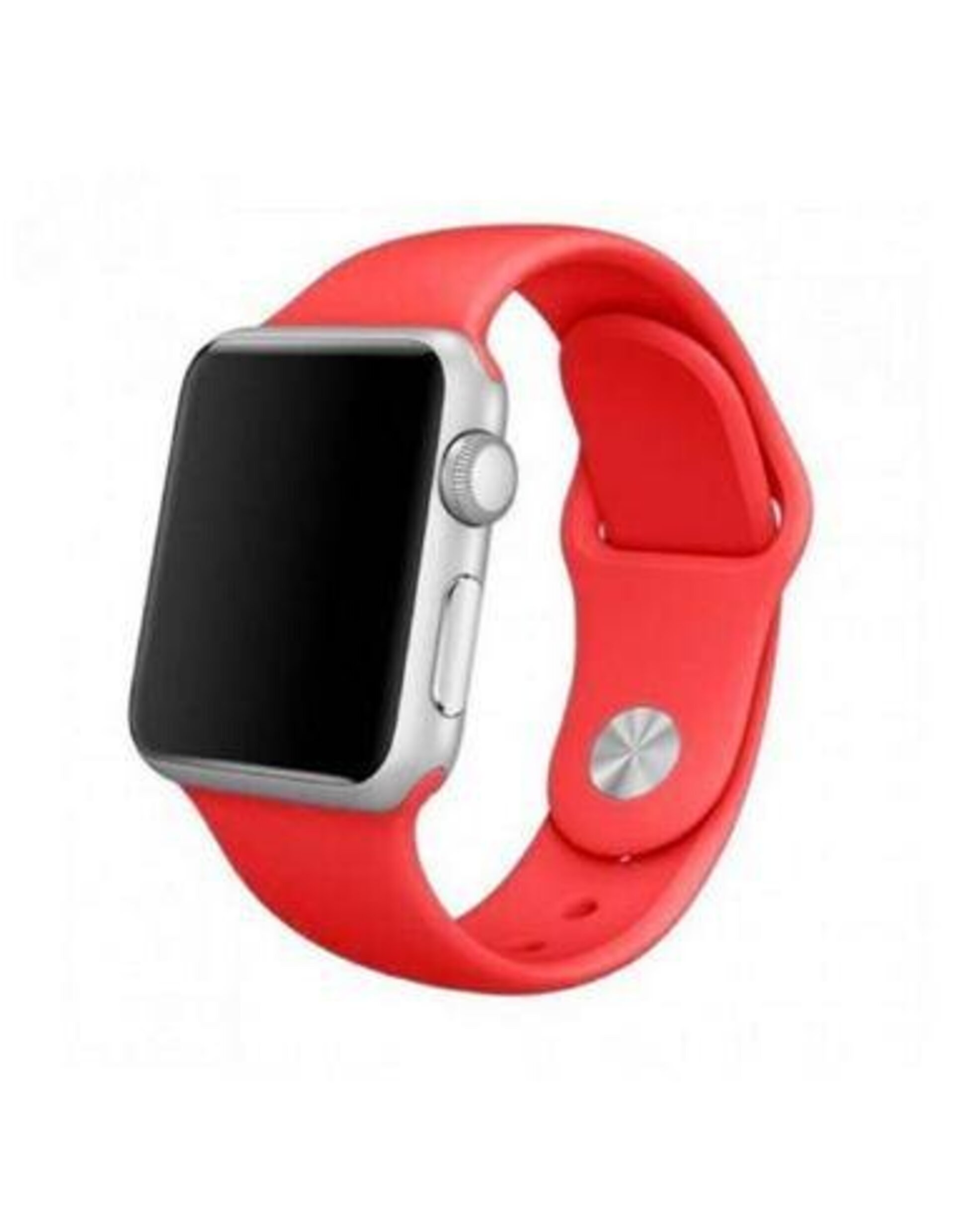 Correa de cautcho Serie Sport Roja para  Apple Watch (38/40/41 mm) - 1