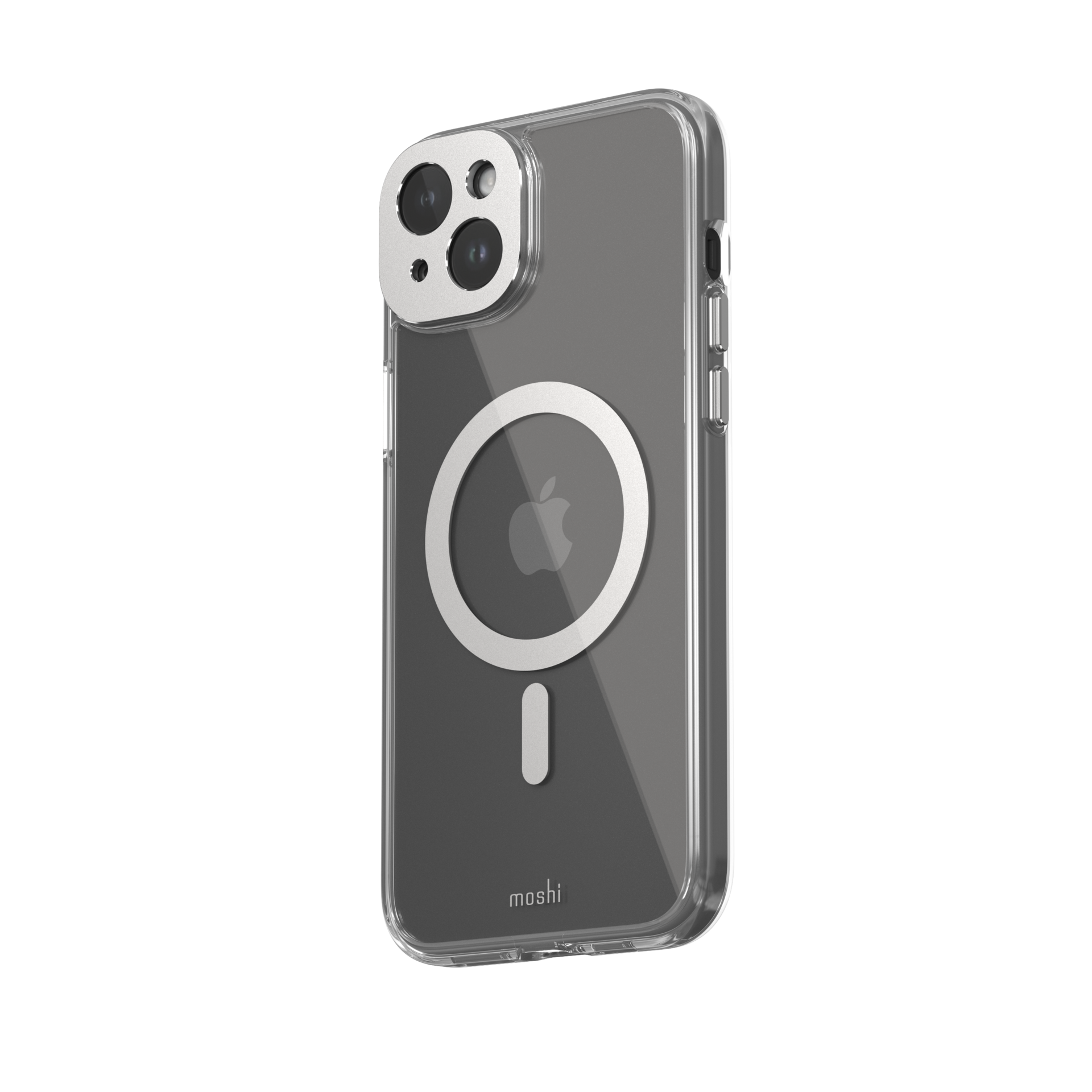 Funda Luna Silver/Dark Gray  iGlaze para iPhone 15 Plus magsafe - 5