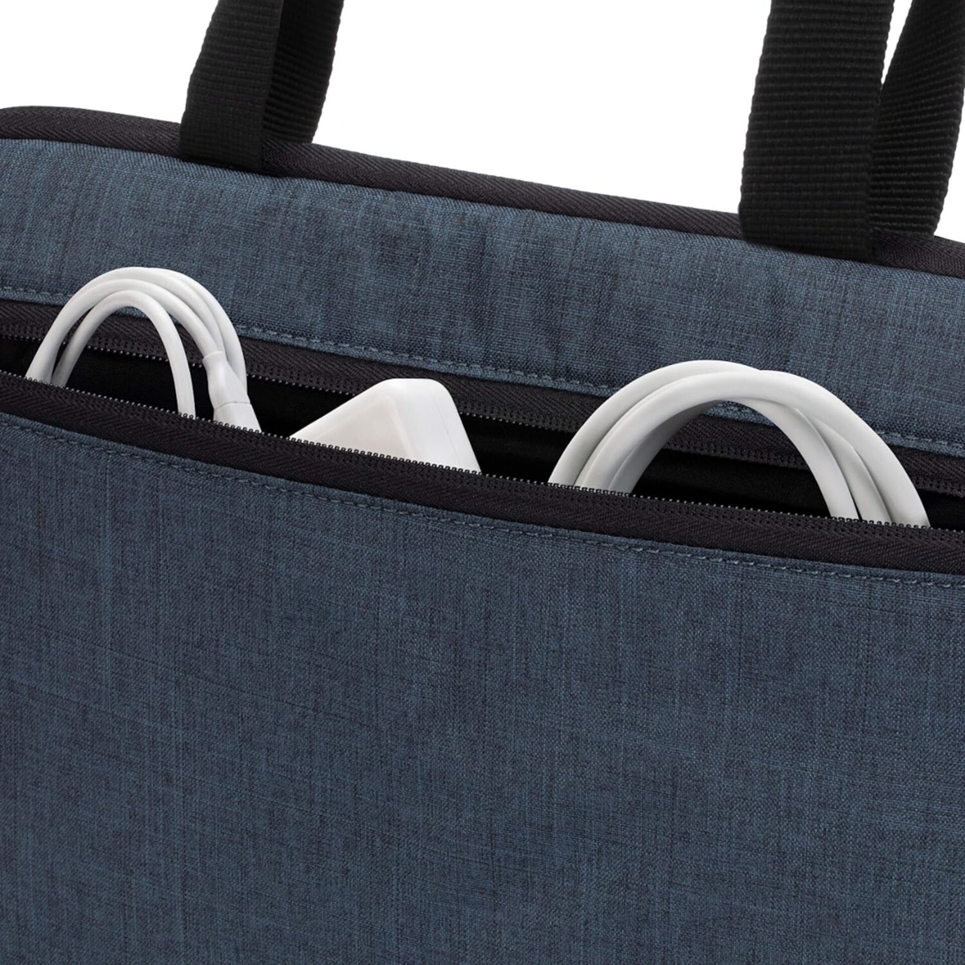 Funda Carry Zip para Laptop de 13  Azul Marino - 5