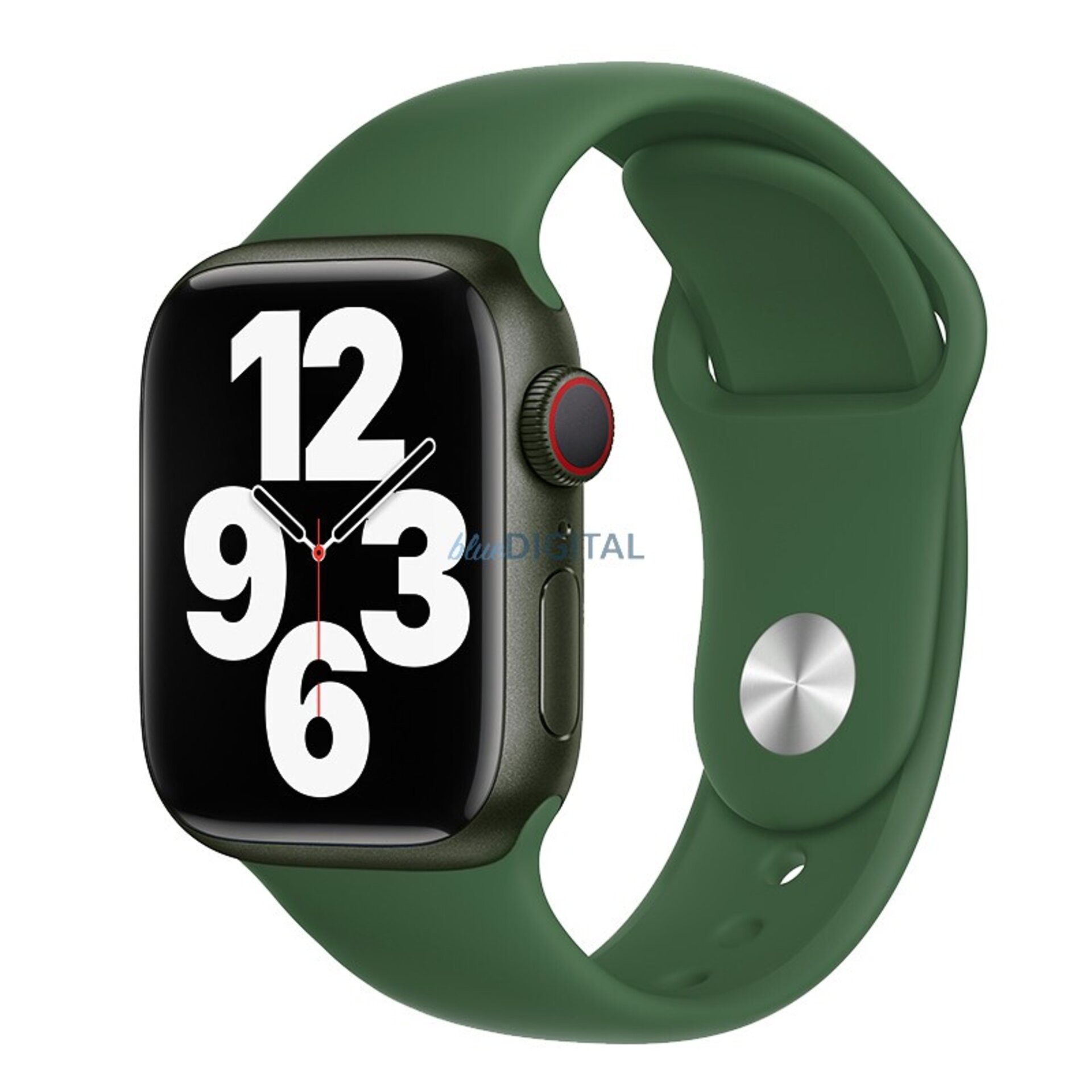 Correa de caucho Serie Sport verde Trebol para  Apple Watch (42/44/45/49mm) - 1