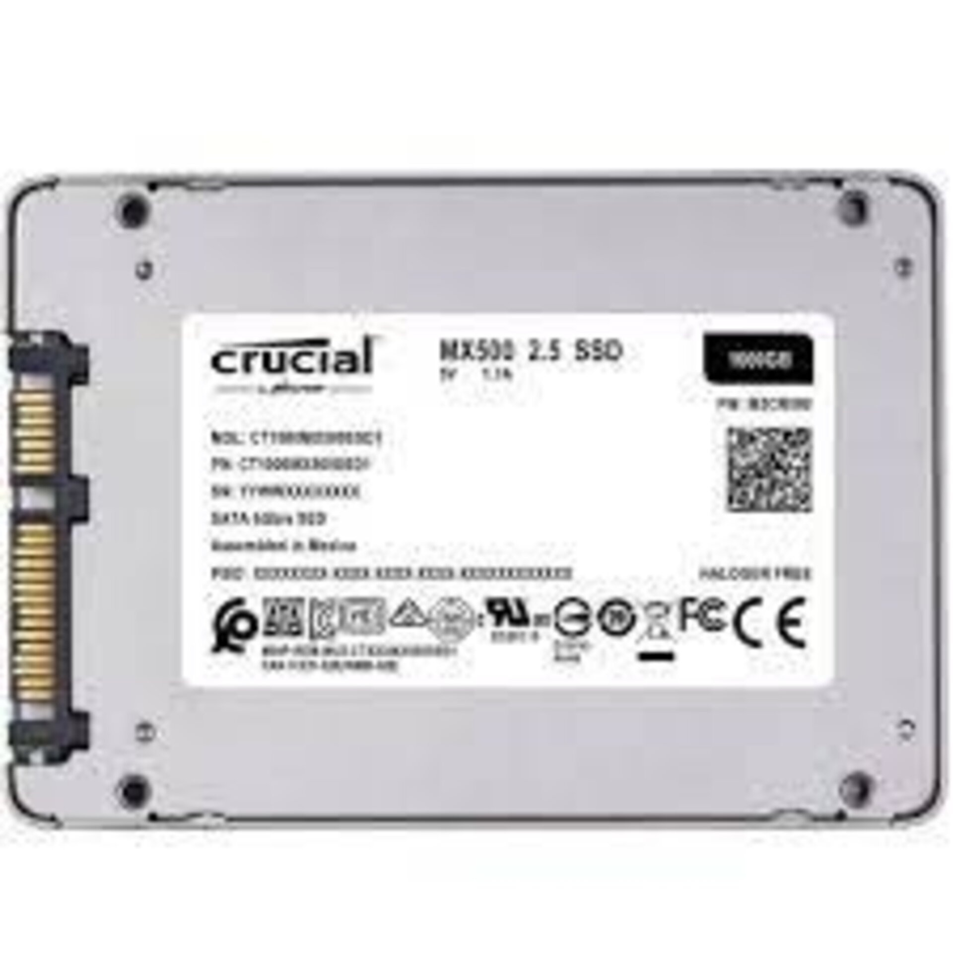 Disco SSD Crucial MX500 de 1000 GB - 3