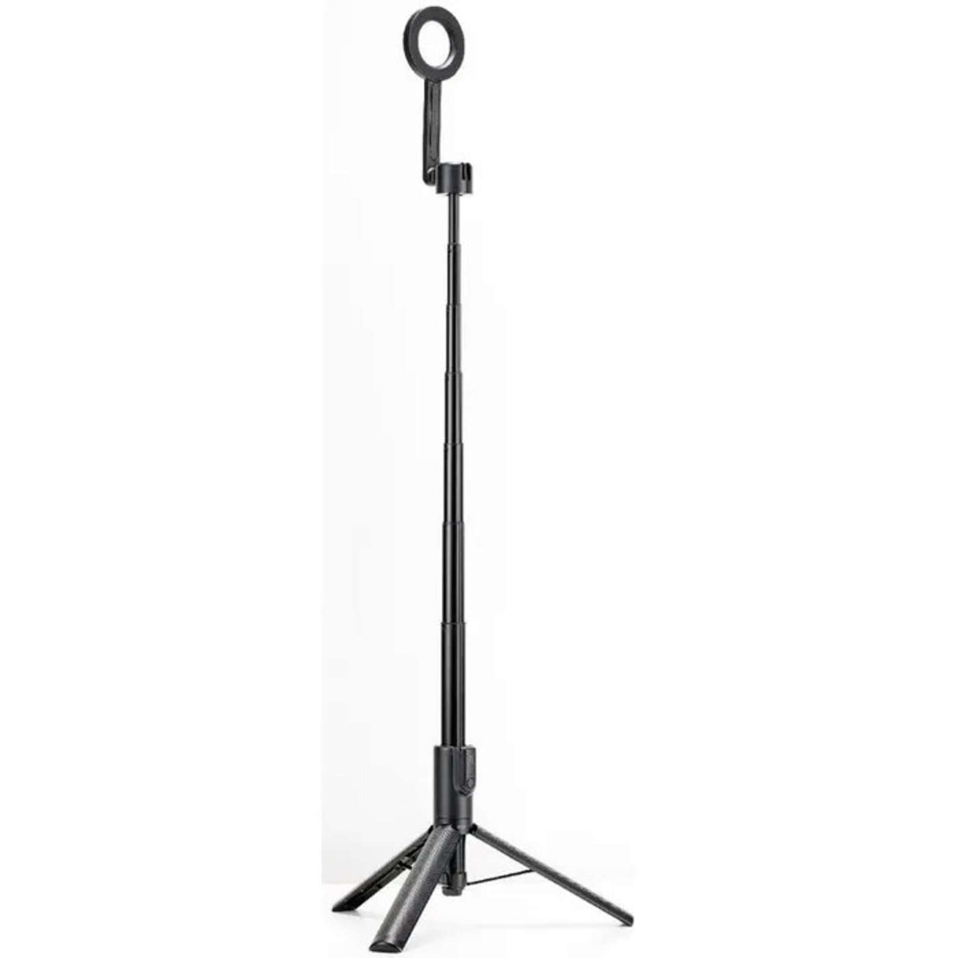 Tripode y soporte 1,35M Selfie Pro con Luz Led magnética y botón bluetooth - 2