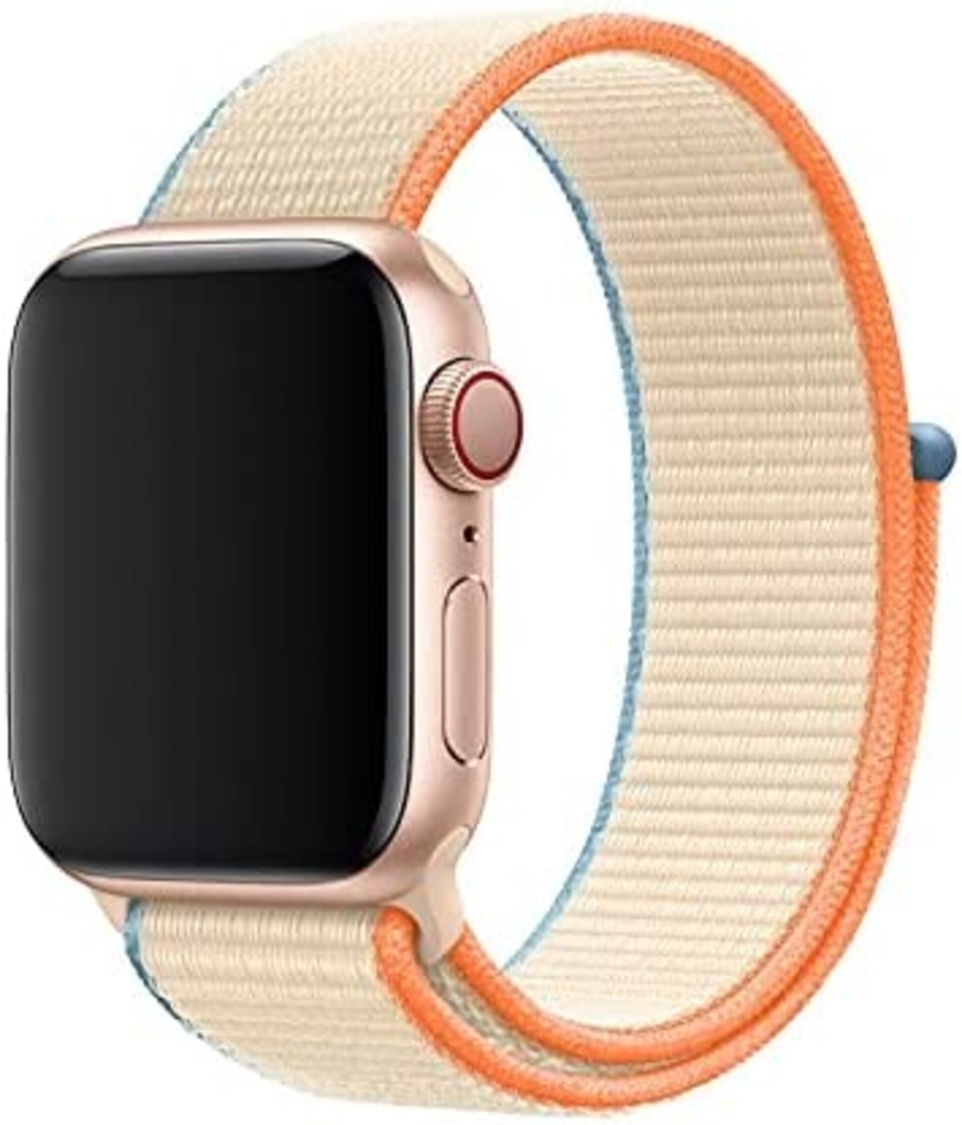 Correa de Velcro Serie Sport3 Crema para  Apple Watch (42/44/45/49 mm) - 1