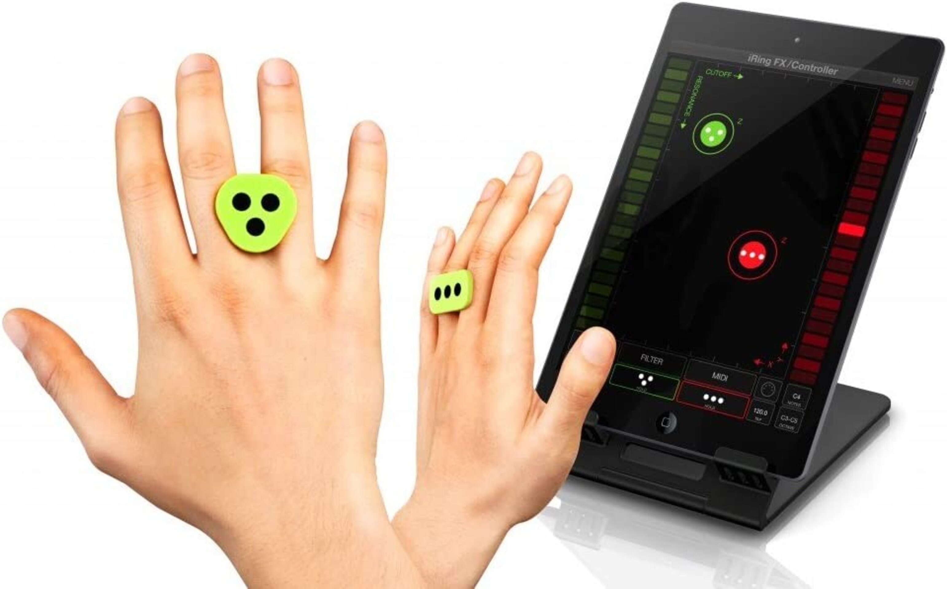 IRING- Controlador de movimiento para iOS- Verde (incluye 2 iRing) - 5