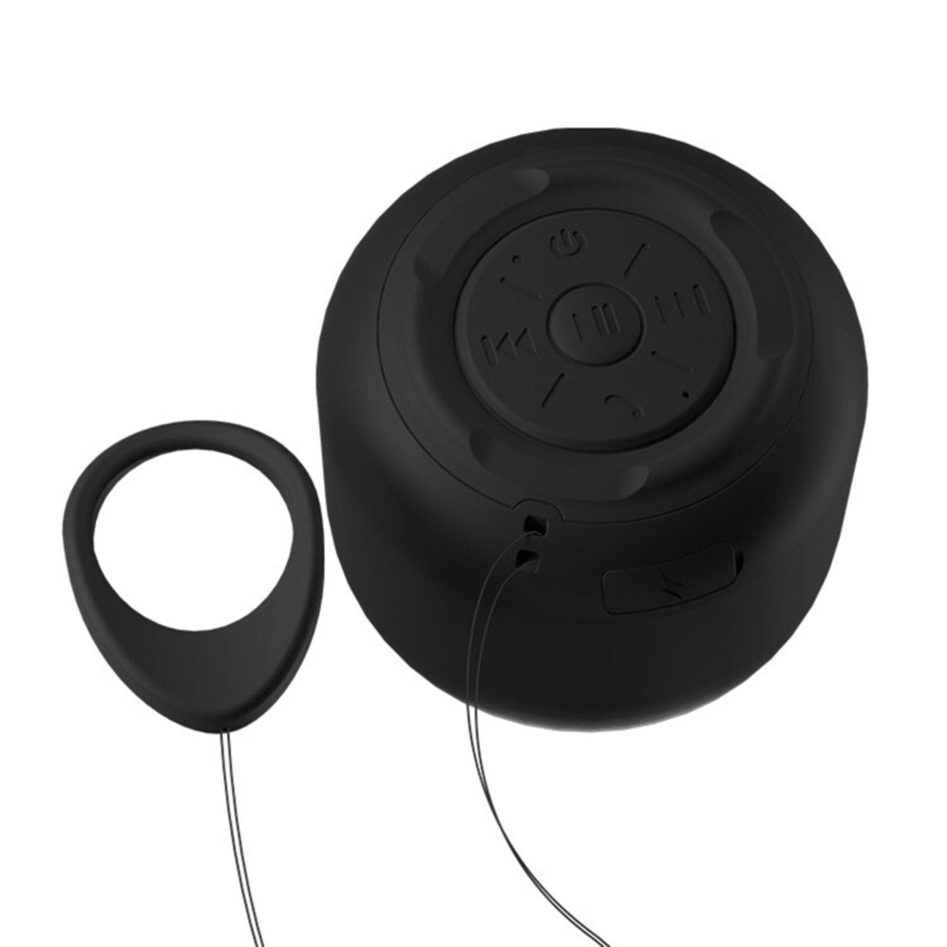 Mini Altavoz Bluetooth resistente al agua color Negro - 1
