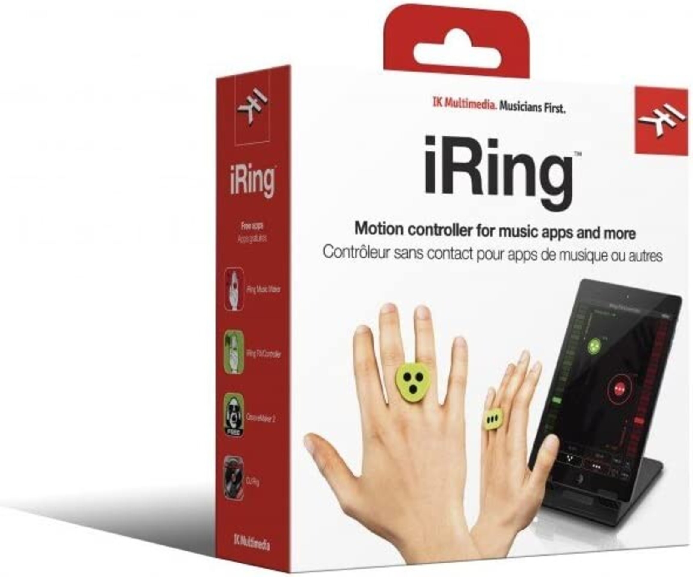 IRING- Controlador de movimiento para iOS- Verde (incluye 2 iRing) - 3