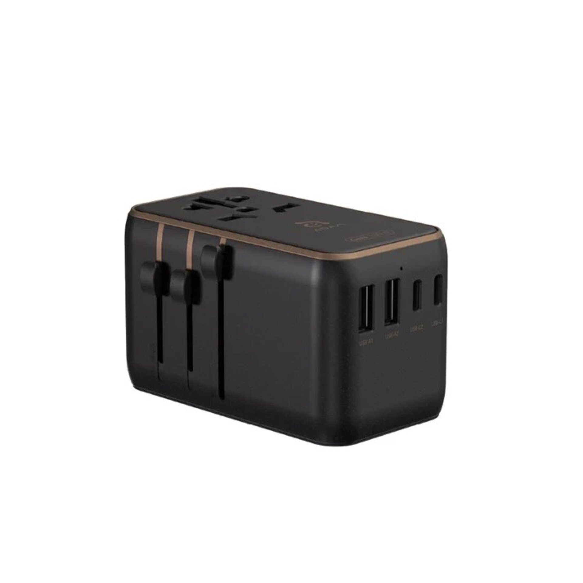 Cargador de viaje Universal T100L con 2 USB-C, 2 USB-A Black Adam - 4