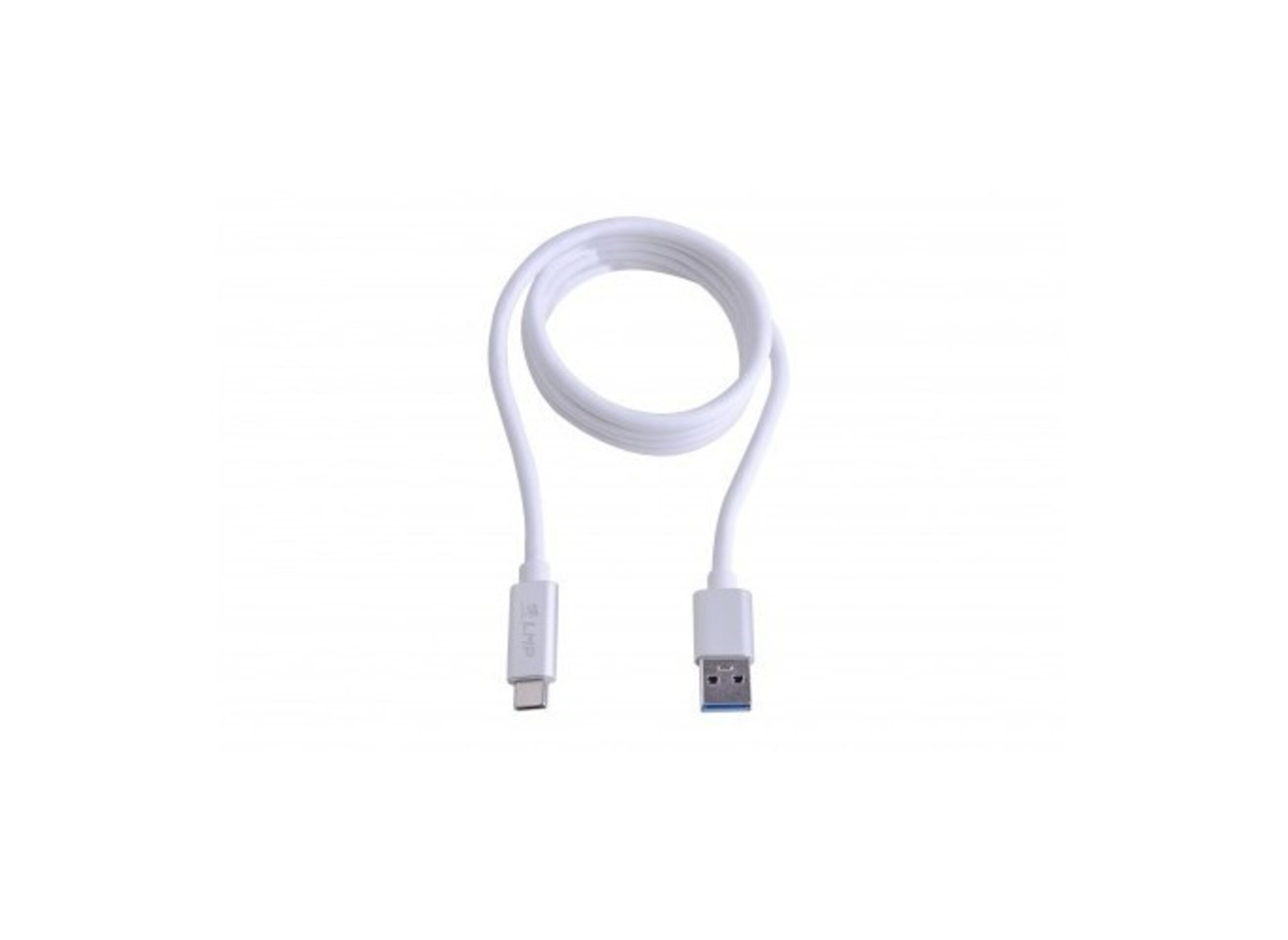 Cable USB-C a USB-A de 1M, 10G/3A Plata - 1