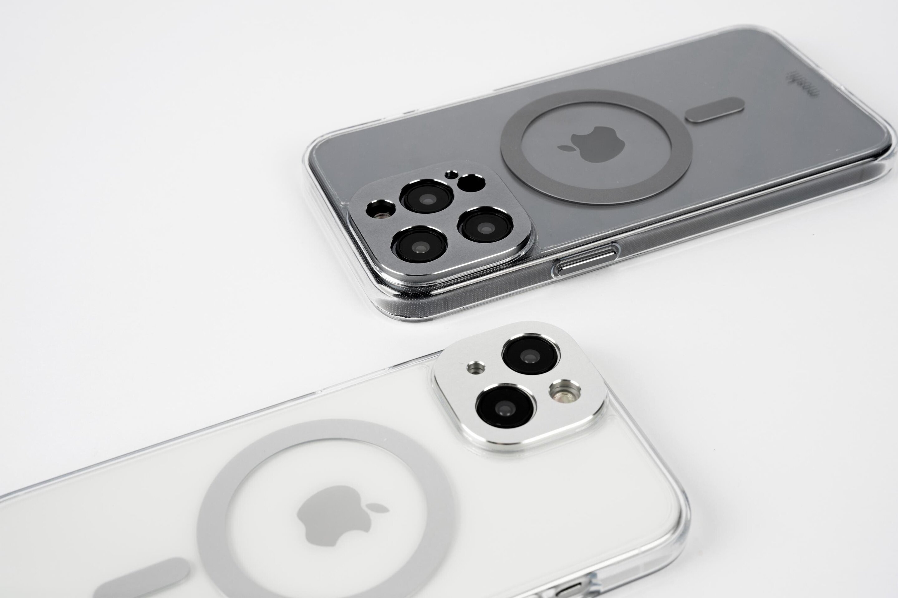 Funda Luna Silver/Dark Gray  iGlaze para iPhone 13/14/15 con magsafe - 3