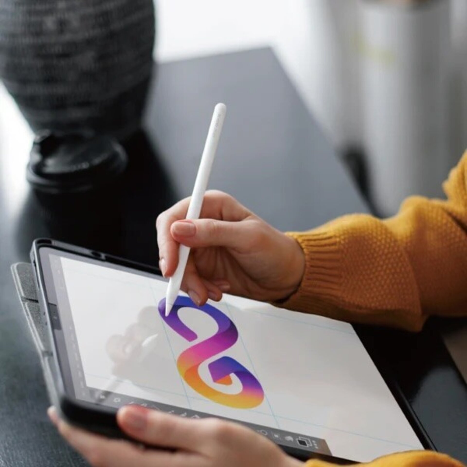 Stylus de punta fina Jot Dash SE Blanco compatible iOs/Android - 3